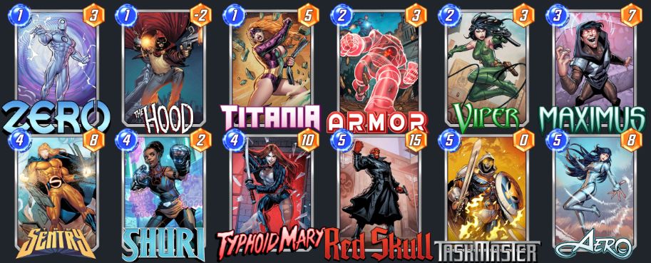 mazo sentry 3 marvel snap