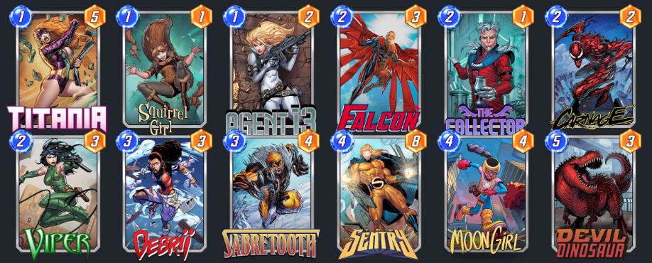 mazo sentry 4 marvel snap