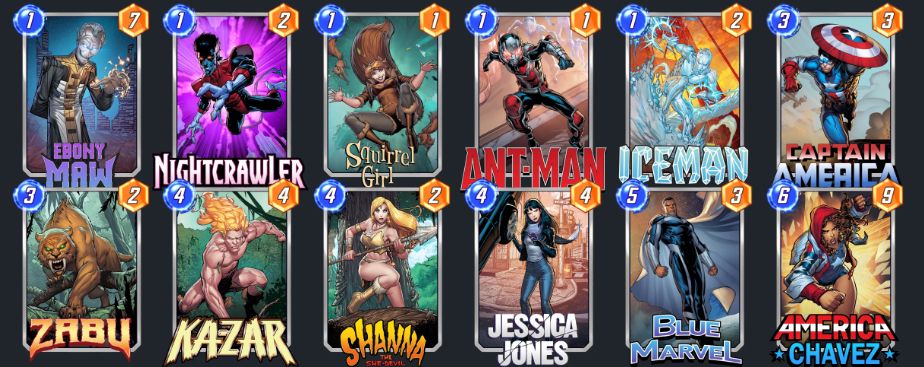 mazo shanna 4 marvel snap