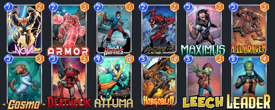 mazo vormir 2 marvel snap