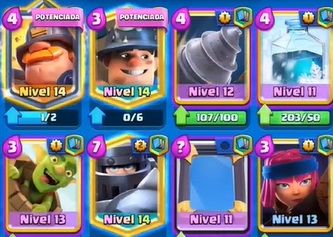 Mazo de minero y gran minero