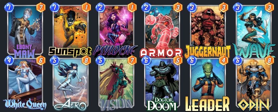 mazos morag 2 marvel snap