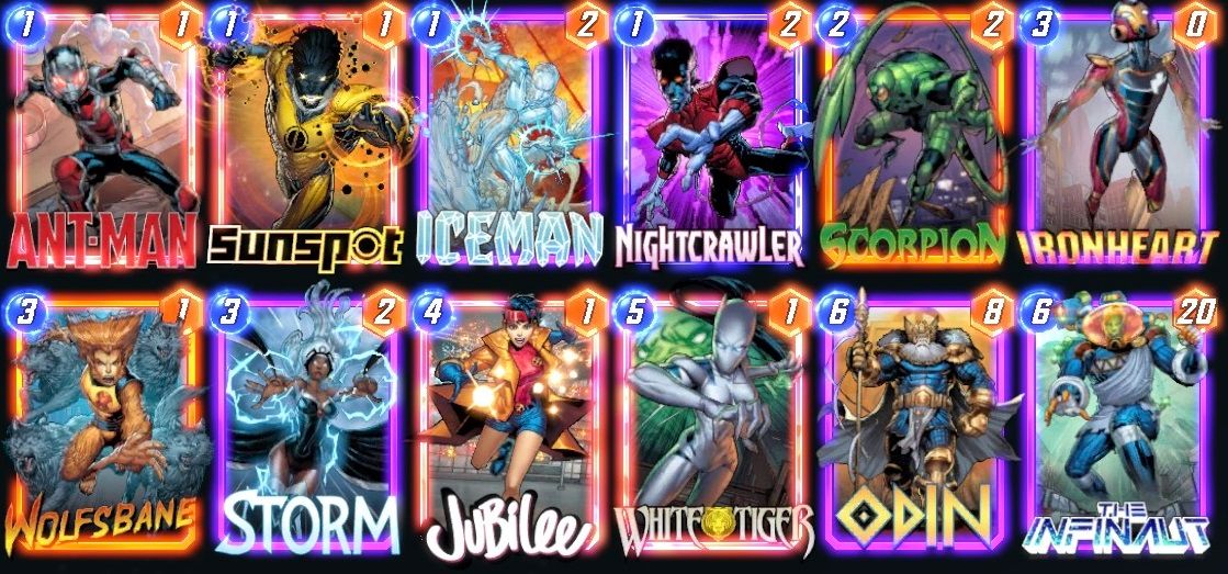 Mazo de Odín en Marvel Snap