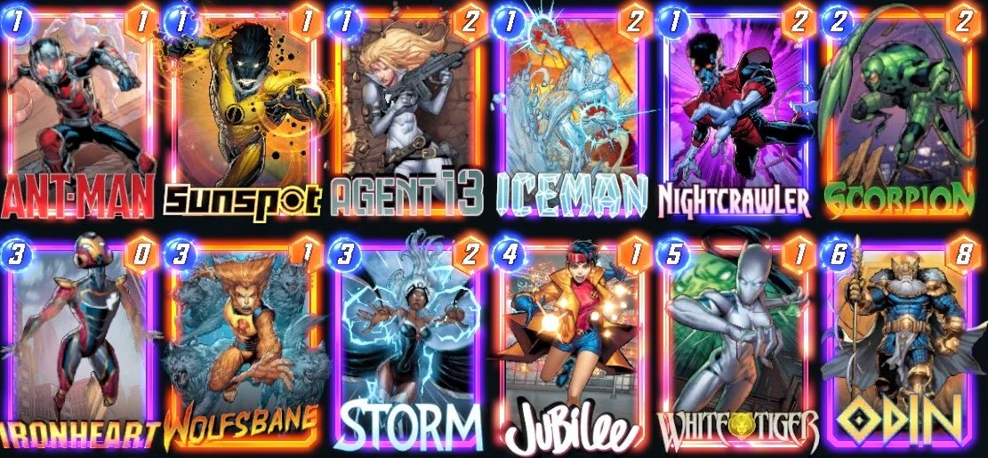 Mazo de Odín en Marvel Snap