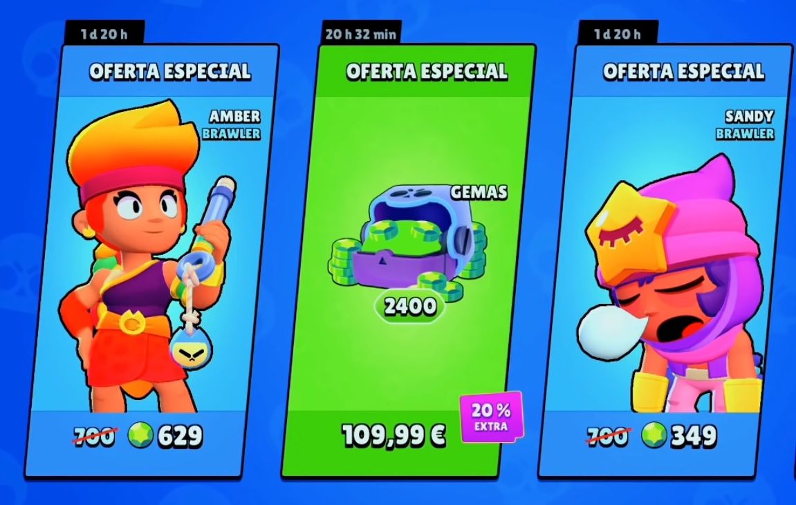 Oferta en la tienda de Brawl Stars