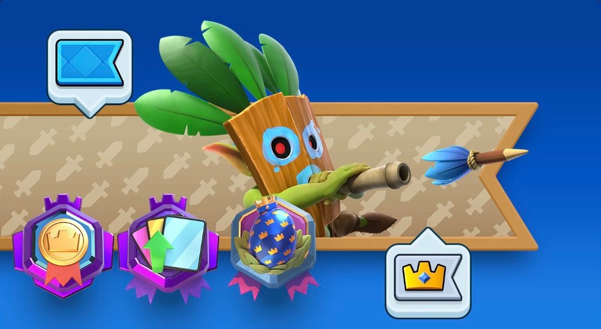 El perfil personalizable de Clash Royale