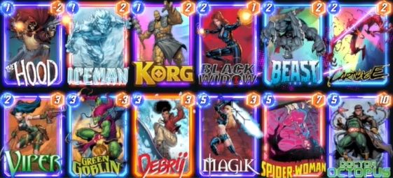 Mazo de asedio en Marvel Snap