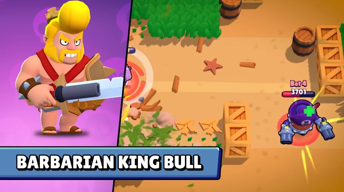 La skin del Rey Bull Bárbaro