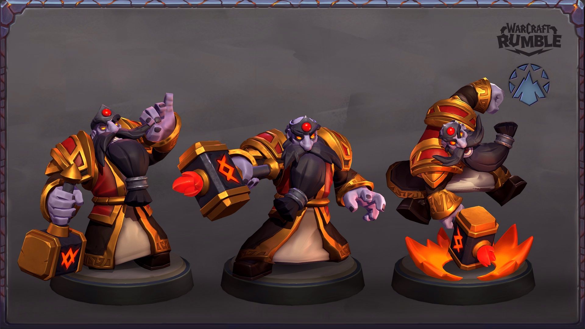  El emperador Thaurissan en Warcraft Rumble