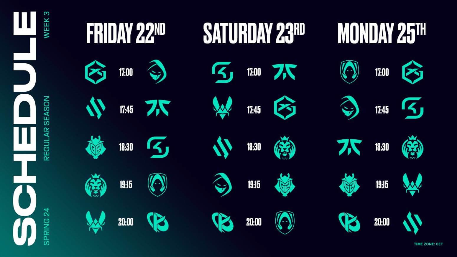  Los últimos partidos del spring split de LEC 2024