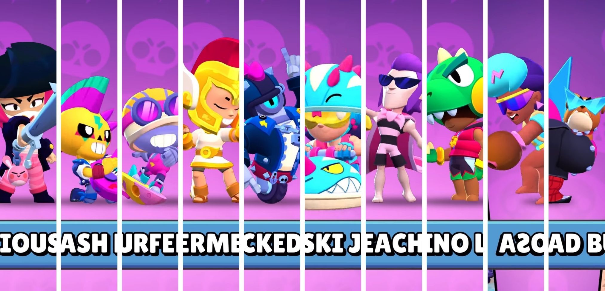 Las skins de la Temporada 7 de Brawl Stars, el Verano de los Monstruos