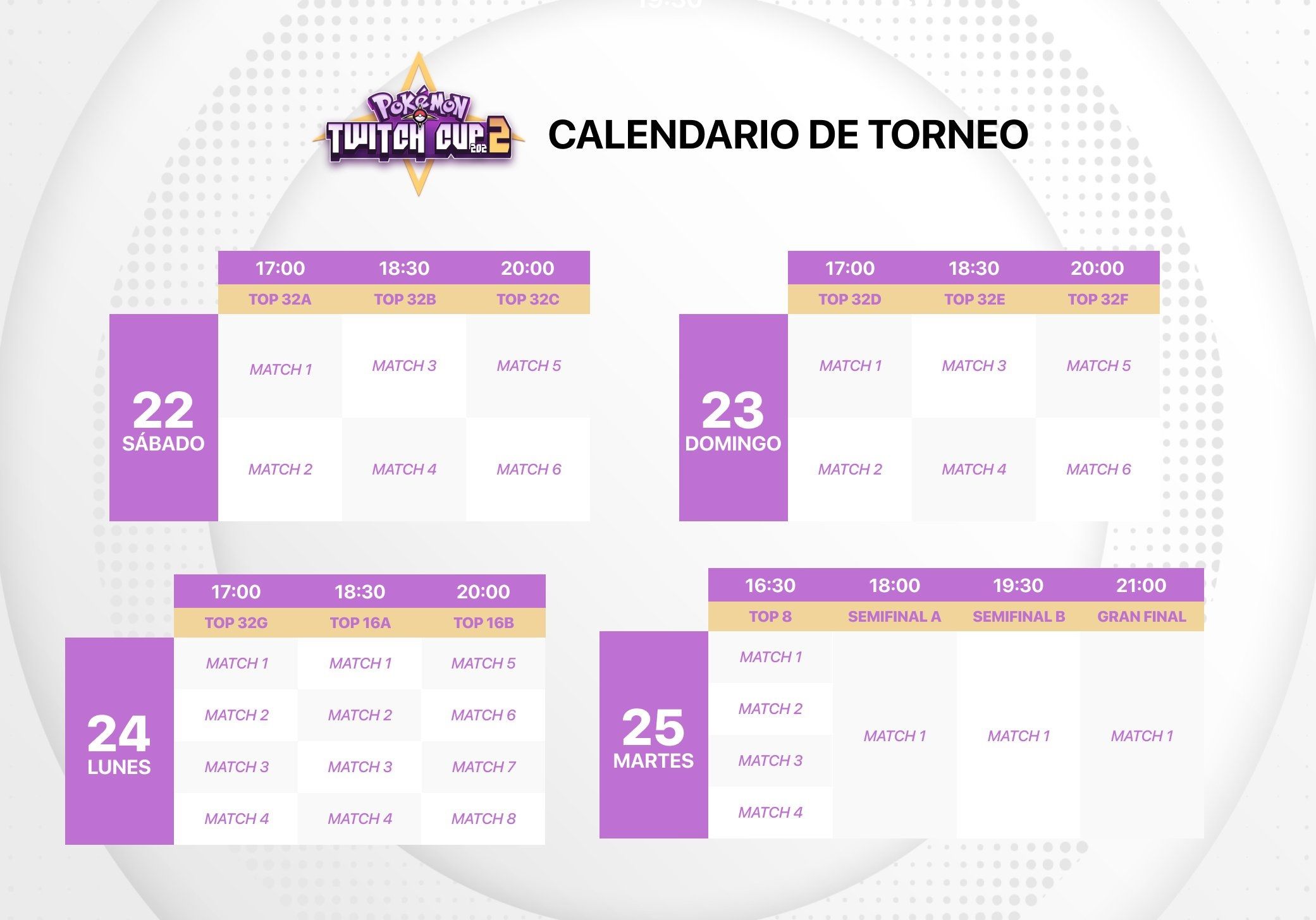 Las fechas de la Pokémon Twitch Cup 2