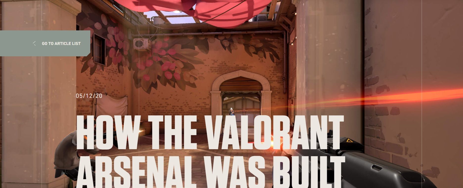 La pista de Ascent/Venecia en Valorant