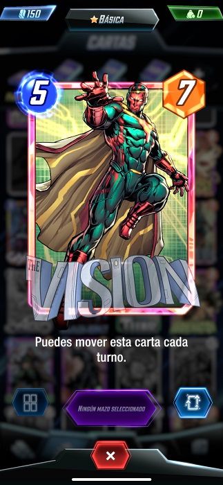 Vision en Marvel Snap