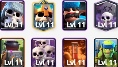 Mazo de cementerio y veneno