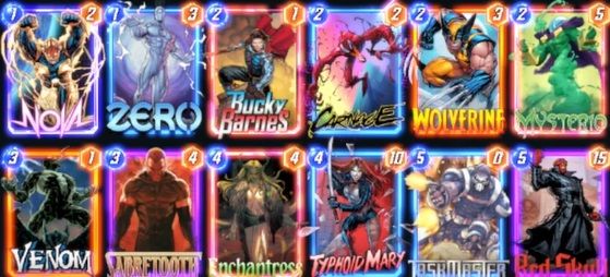 Mazo de Red Skull en Marvel Snap