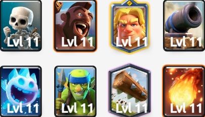 Mazo de montapuercos en Clash Royale