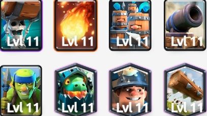 Mazo de minero en Clash Royale