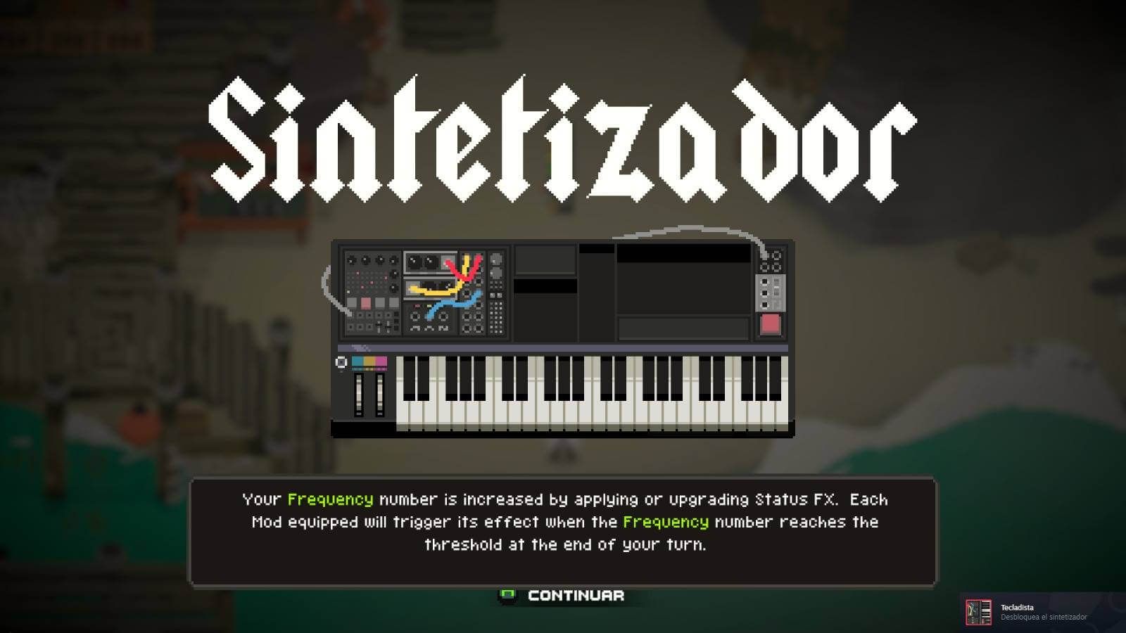 Cada arma de Fretless - The Wrath of Riffson tiene efectos especiales