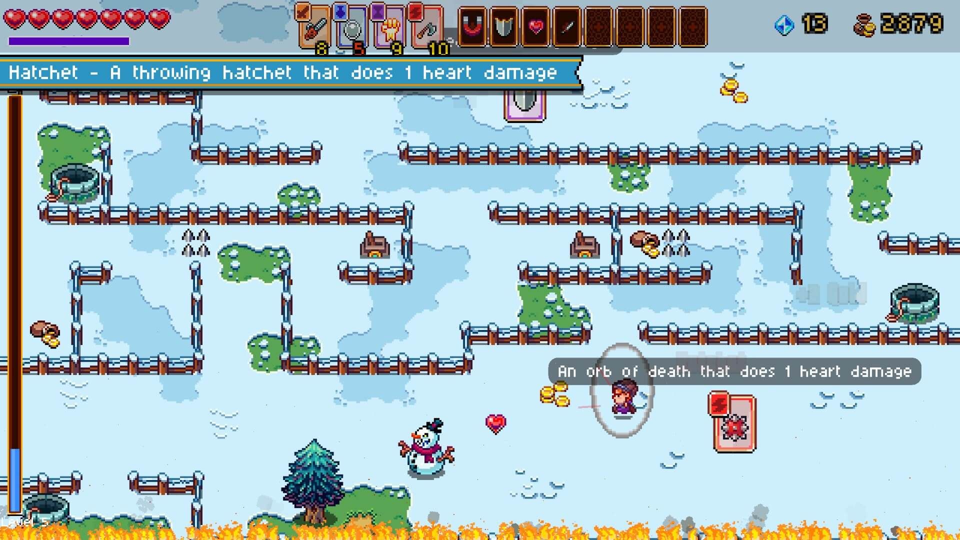  Un trozo de gameplay de Death by Scrolling, de Ron Gilbert