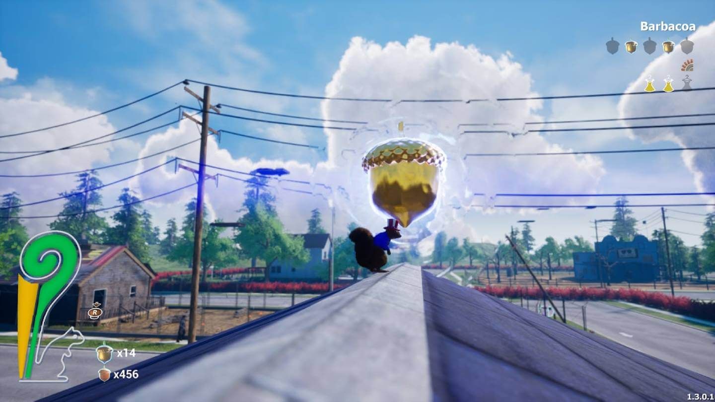  Las nueces doradas, el objetivo principal de Squirrel with a Gun