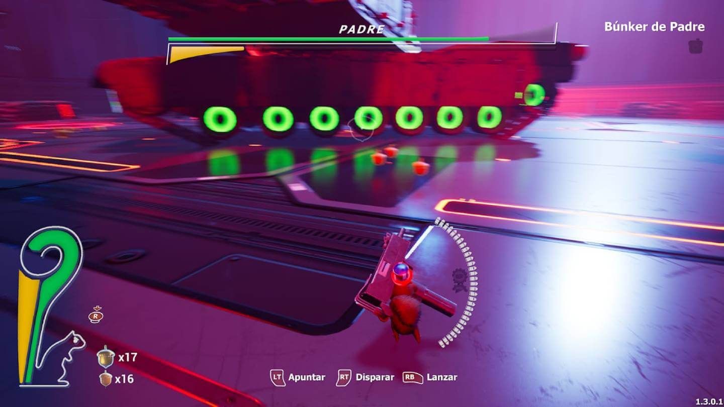  Padre, el primer jefe de Squirrel with a Gun