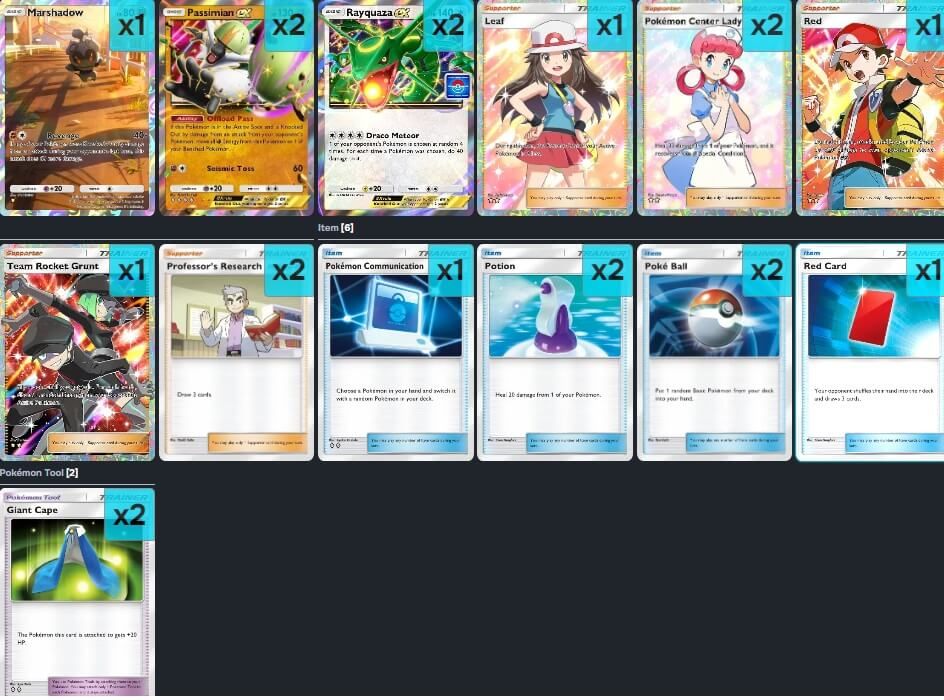  Passimian es el origen de un nuevo combo del que se aprovecha Rayquaza.