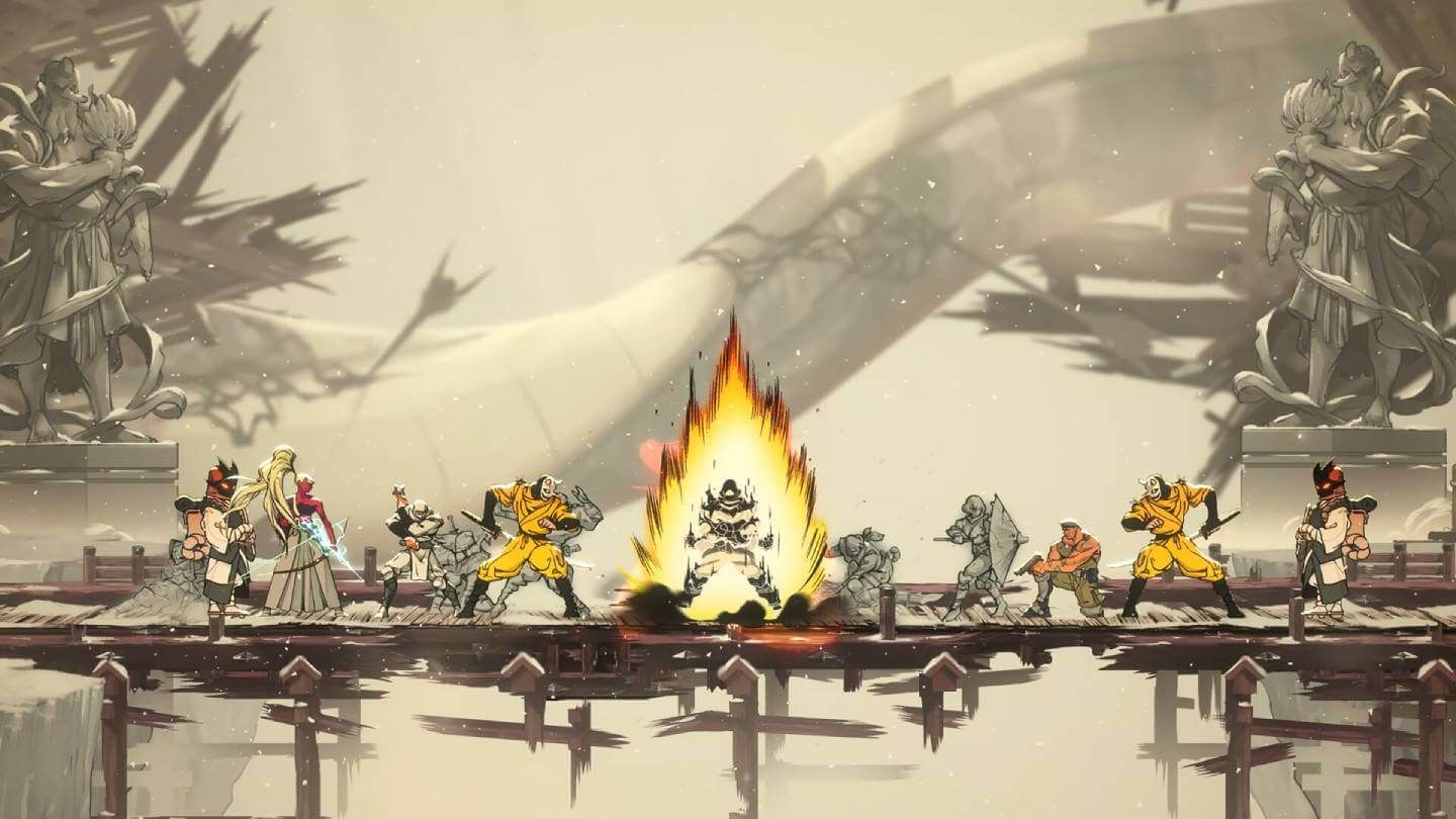  Musashi en modo Super Saiyan en SHINOBI: Art of Vengeance