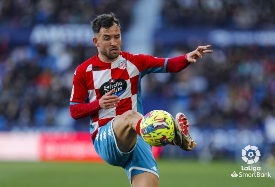 Sebas Moyano, del Lugo, posible fichaje del Real Oviedo.