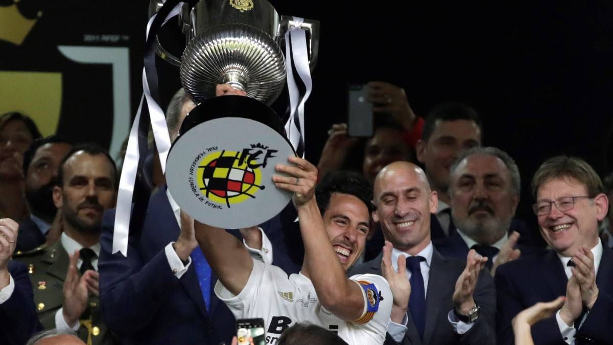  Dani Parejo campeón de la Copa del Rey