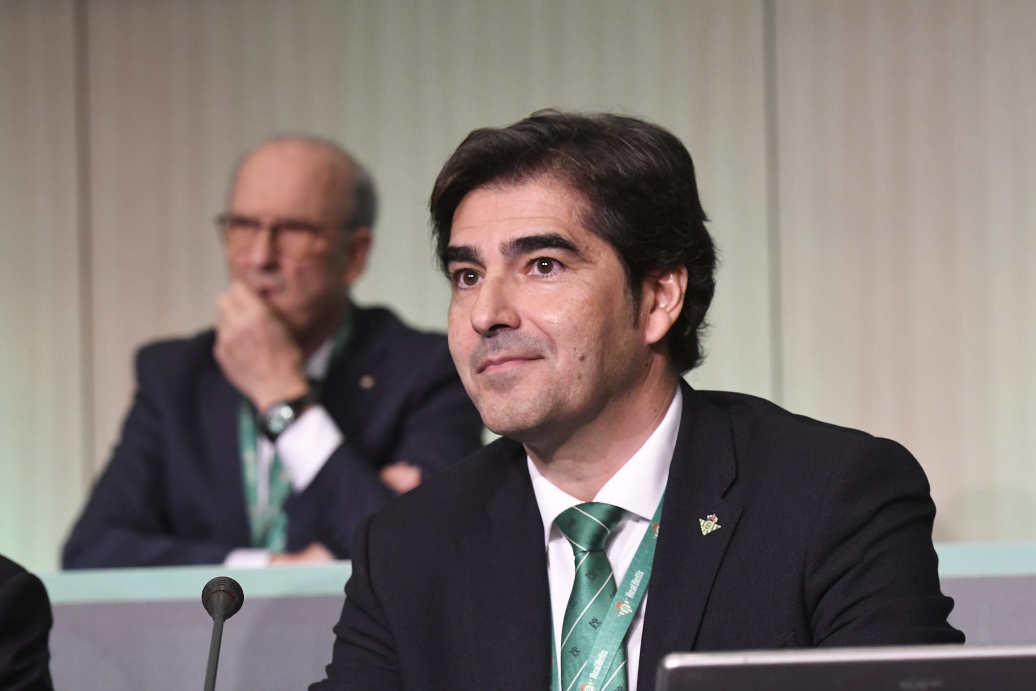  Ángel Haro, en la Junta