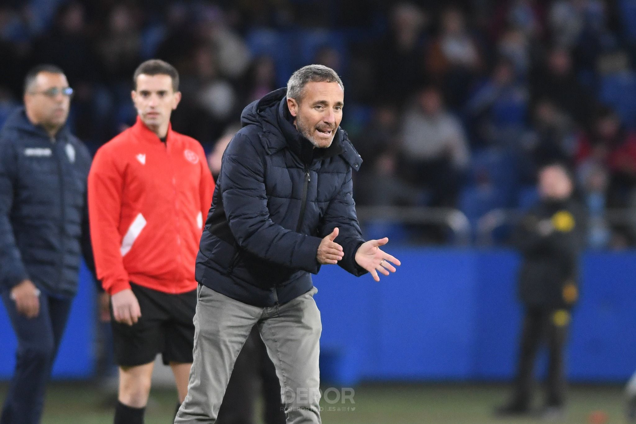 Óscar Cano, entrenador del Deportivo