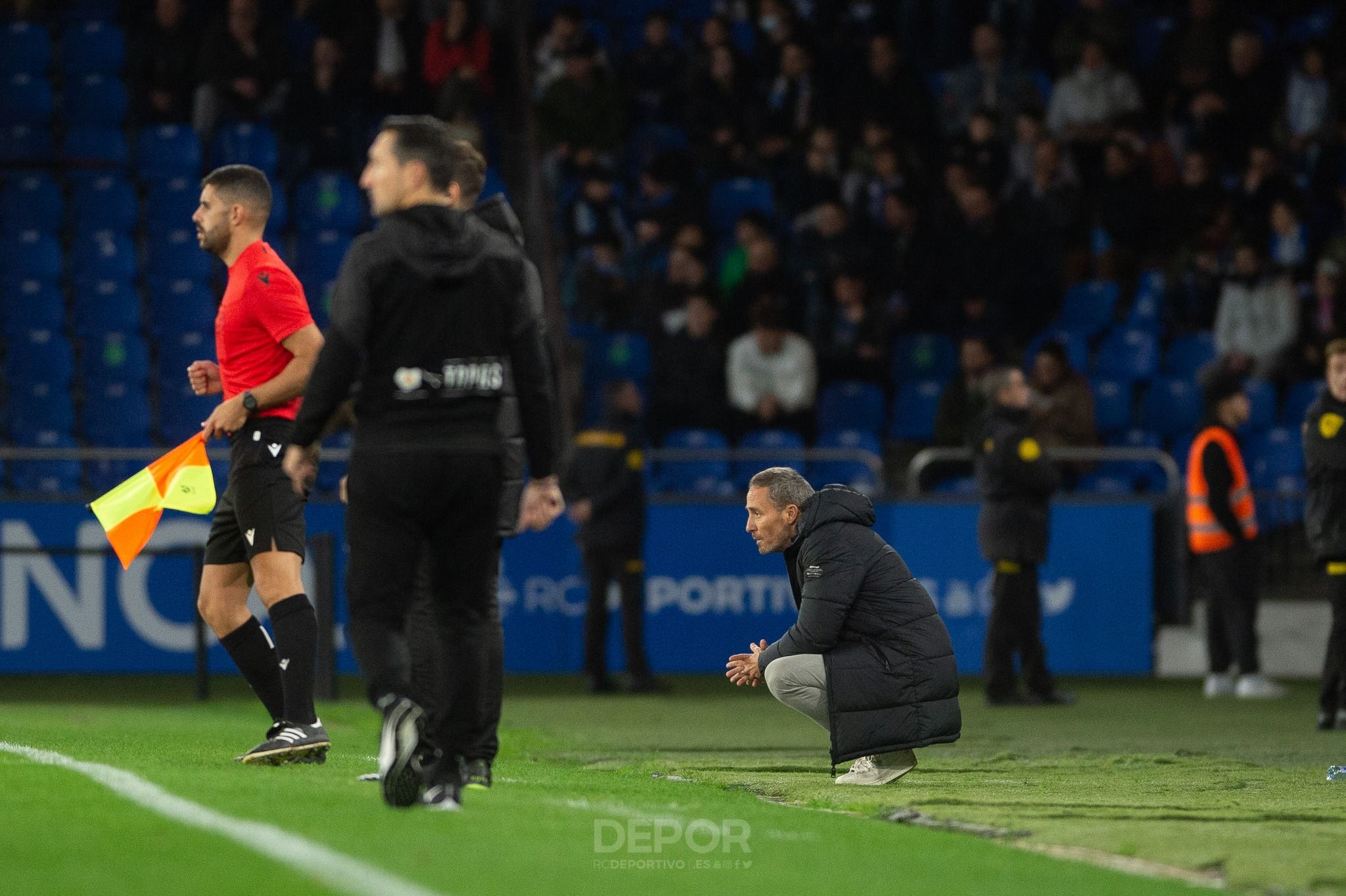 Óscar Cano, entrenador del Deportivo