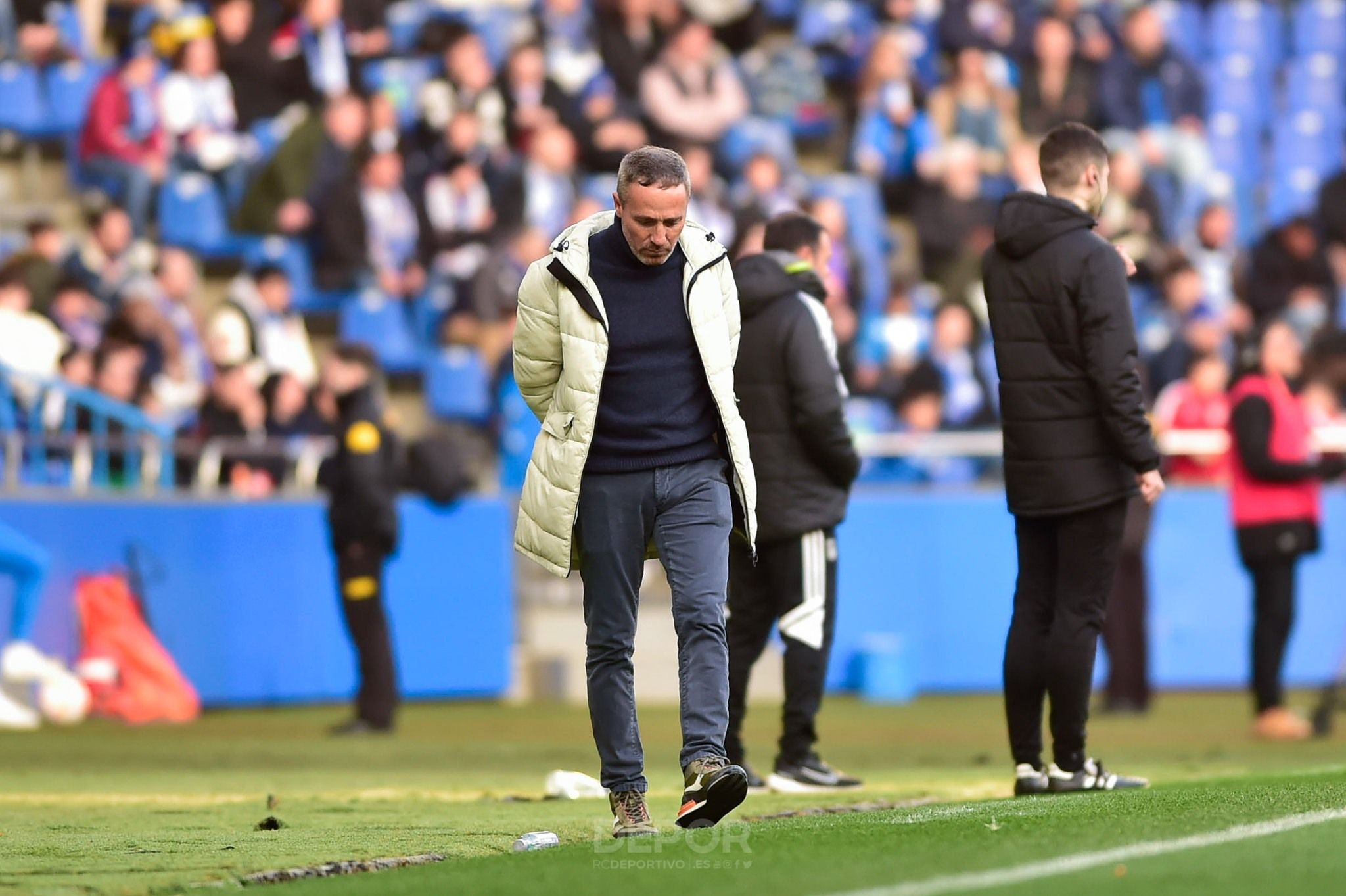 Óscar Cano, entrenador del Deportivo