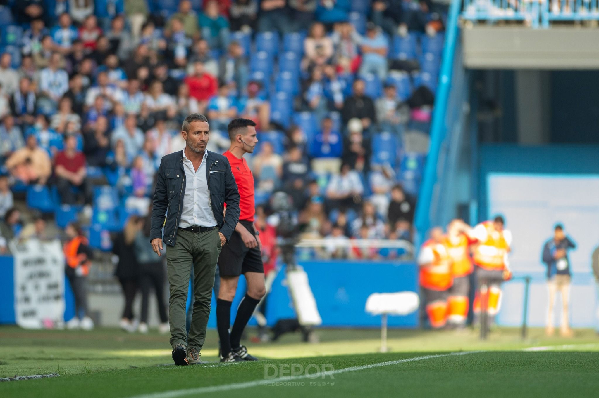 Óscar Cano, entrenador del Dépor