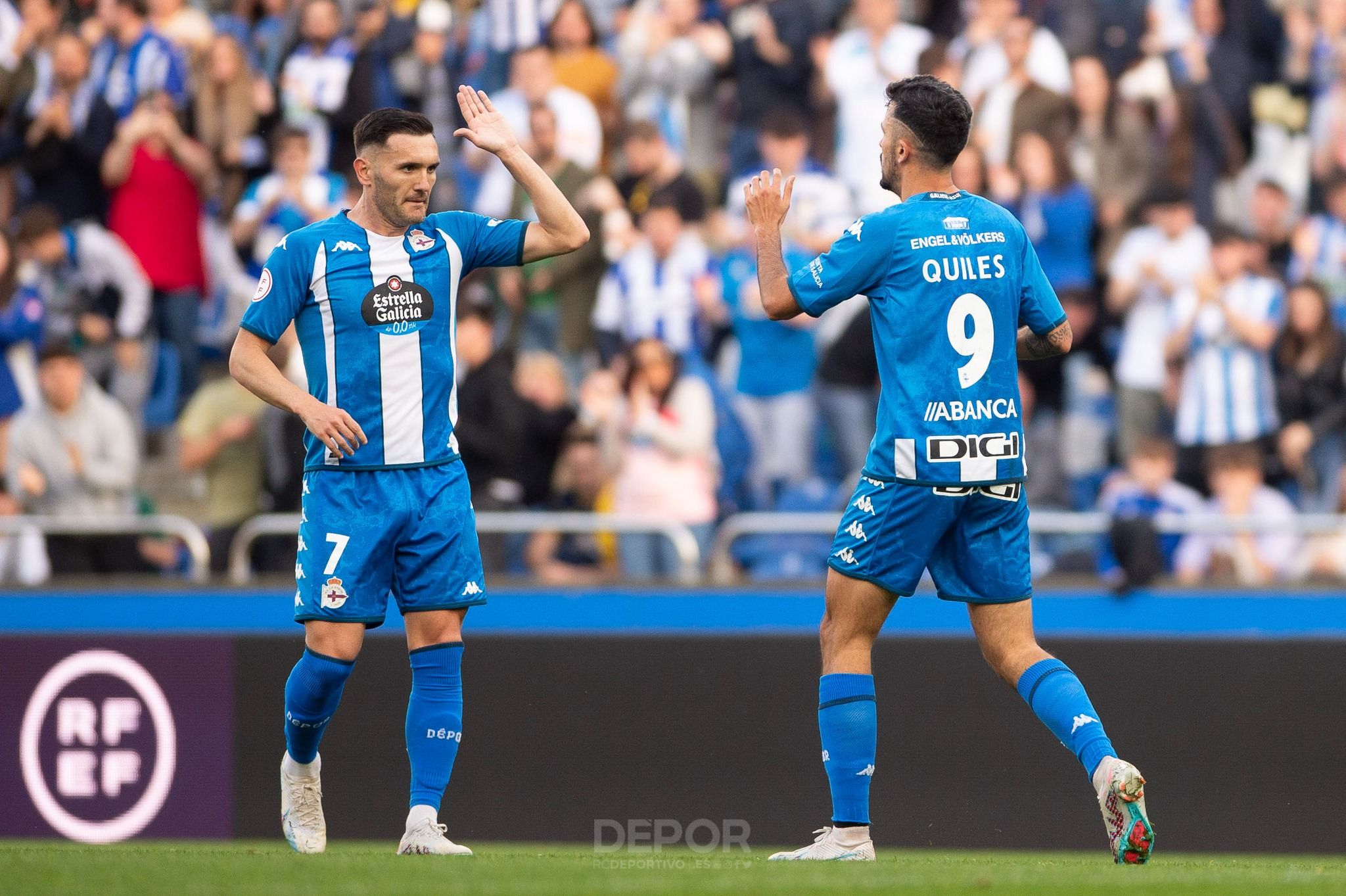 Alberto Quiles y Lucas Pérez