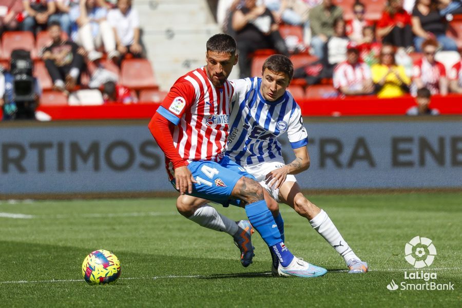  Jeraldino en el Sporting-Alavés.