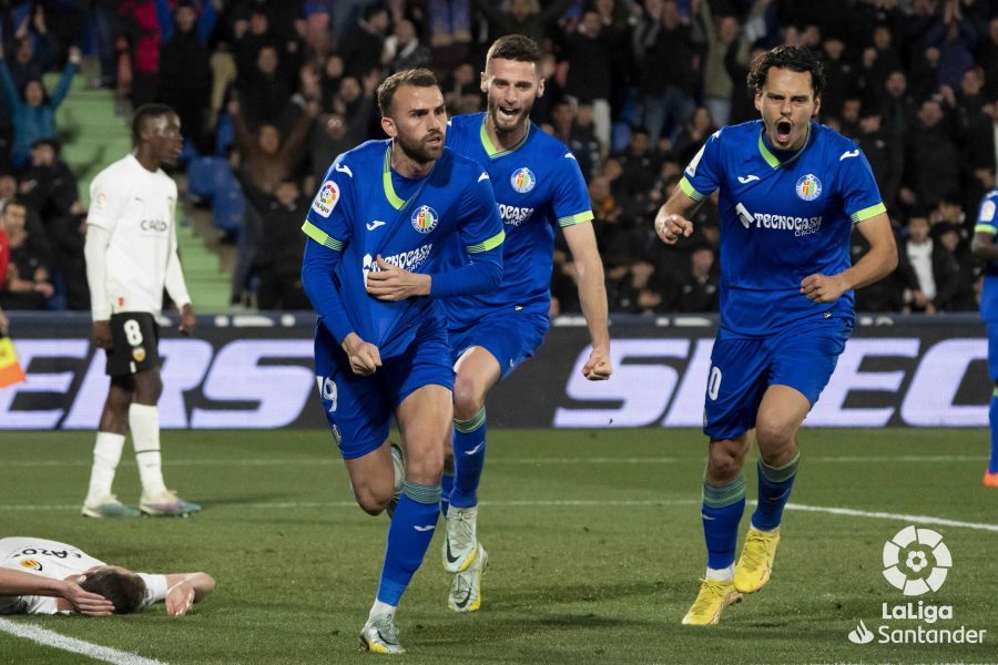  Gol de Borja Mayoral en el Getafe - Valencia.