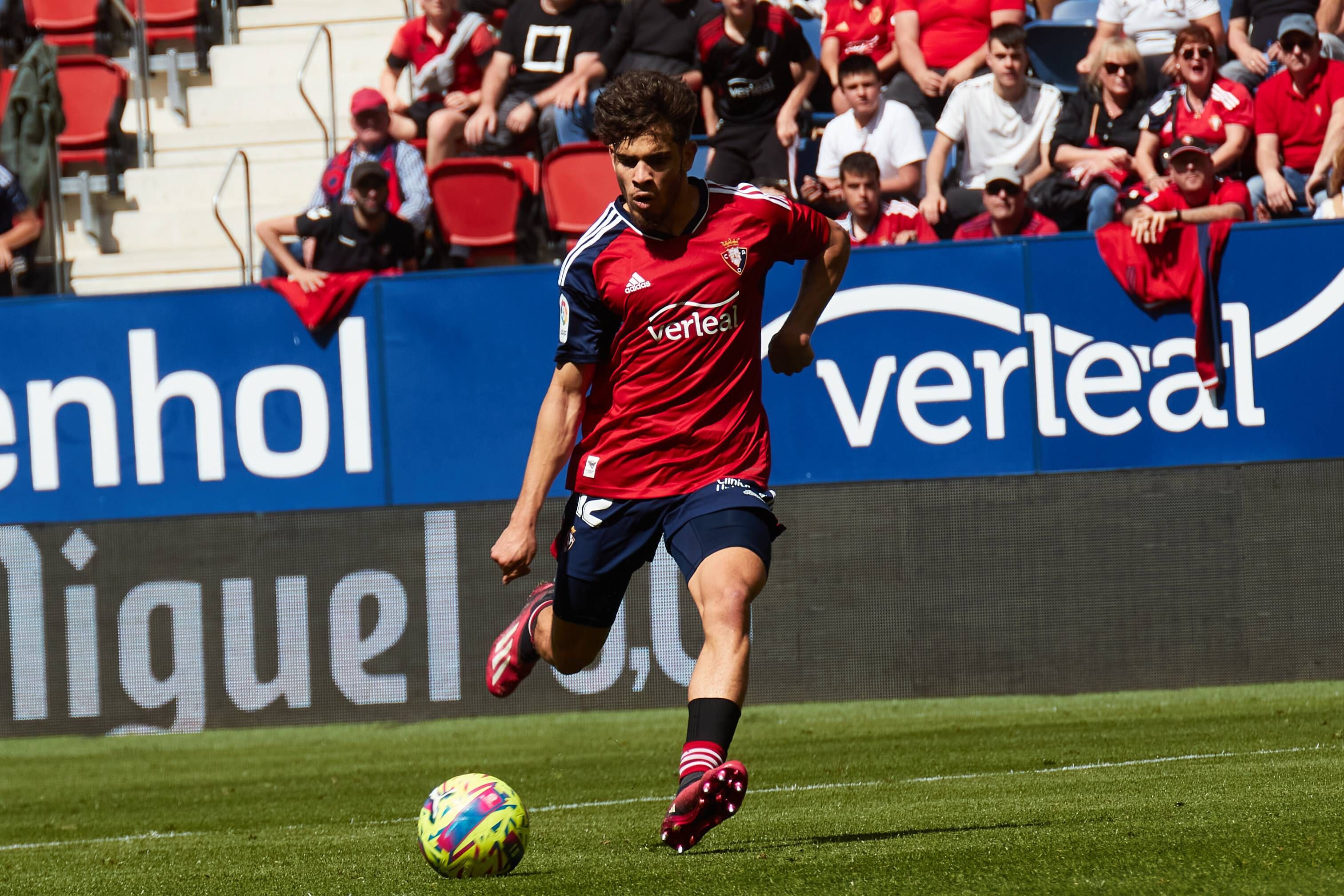 Abde Ezzalzoui, jugador del FC Barcelona cedido en Osasuna.
