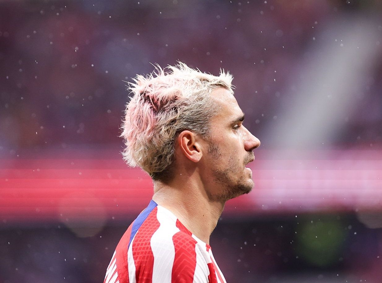 Antoine Griezmann, en un partido del Atlético de Madrid (Foto: ATM).