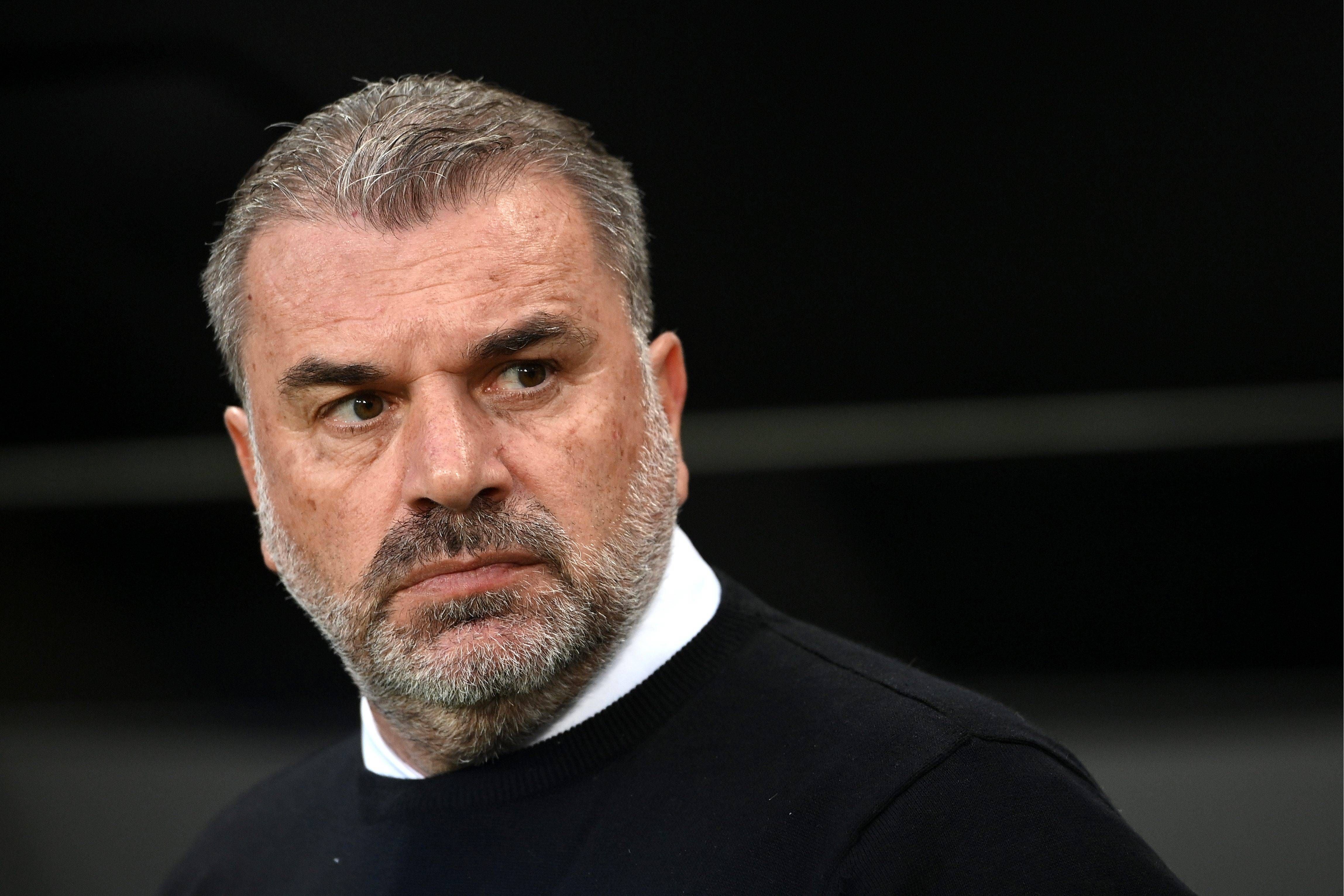 Ange Postecoglou, en un partido con el Celtic.