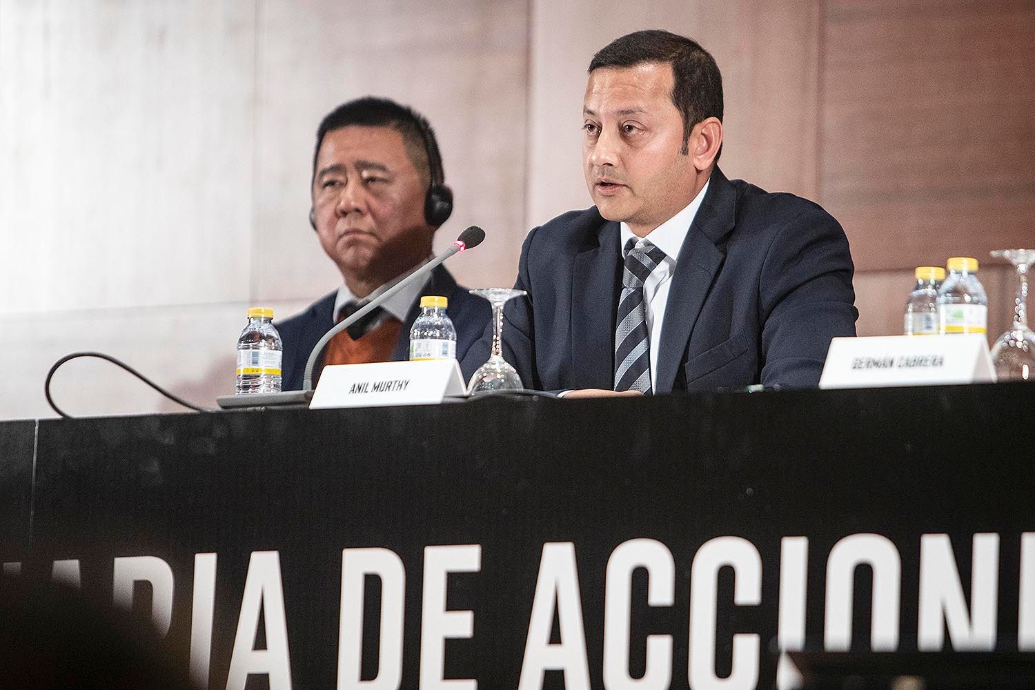 Anil Murthy presidió la Junta General de Accionistas.