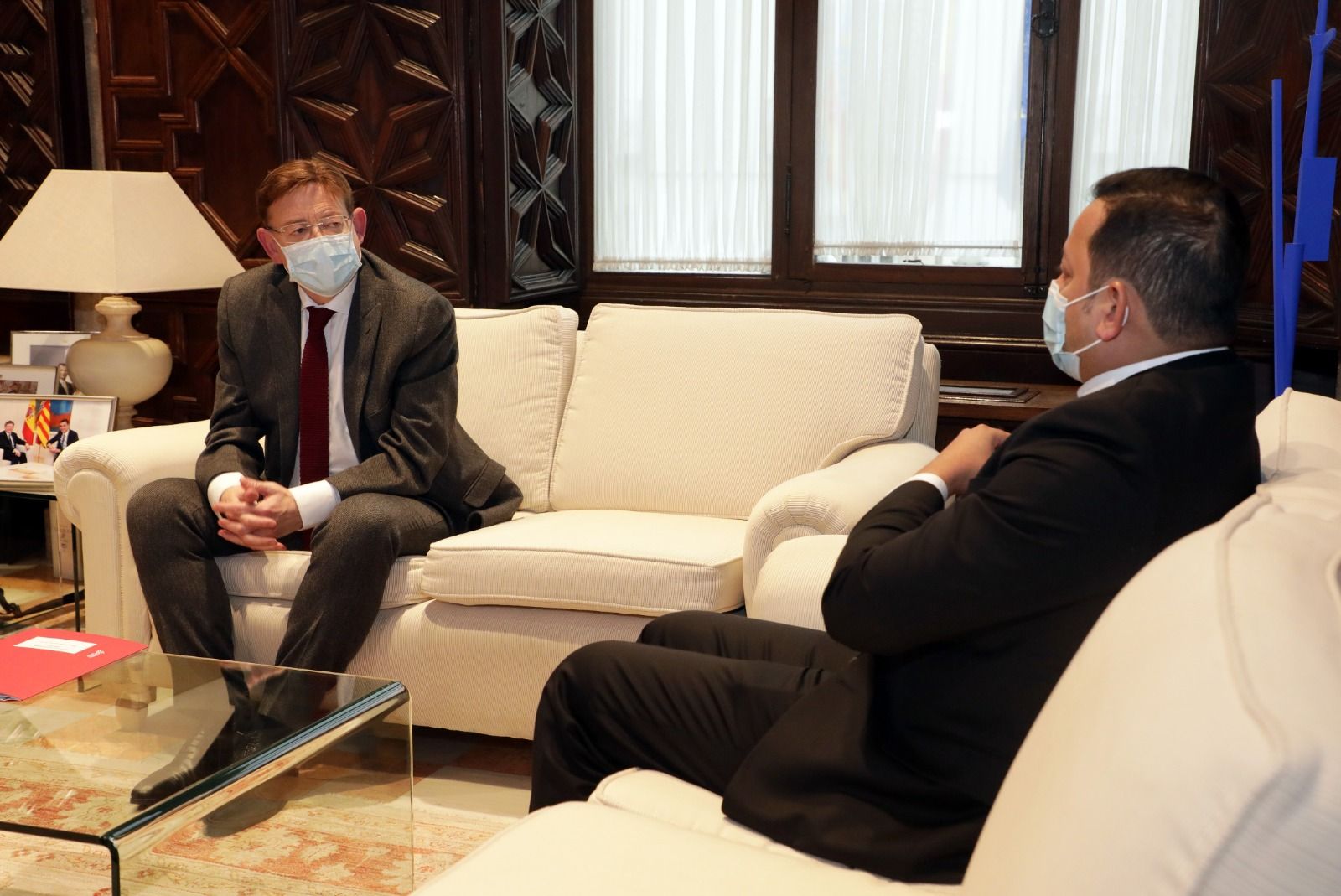  Anil Murthy y Joey Lim se reúnen con Ximo Puig