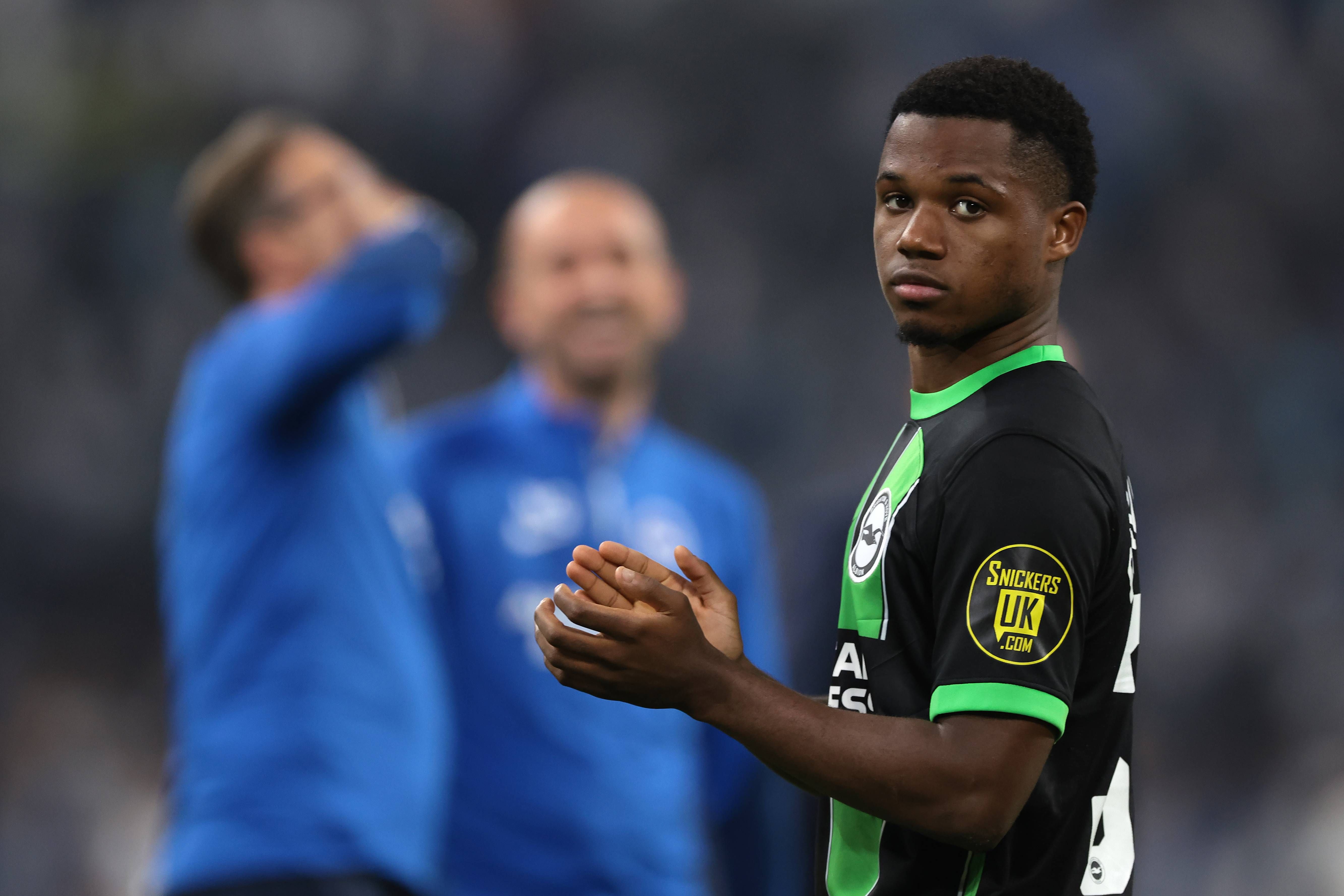  Ansu Fati, en un partido del Brighton (FOTO: Cordón Press).