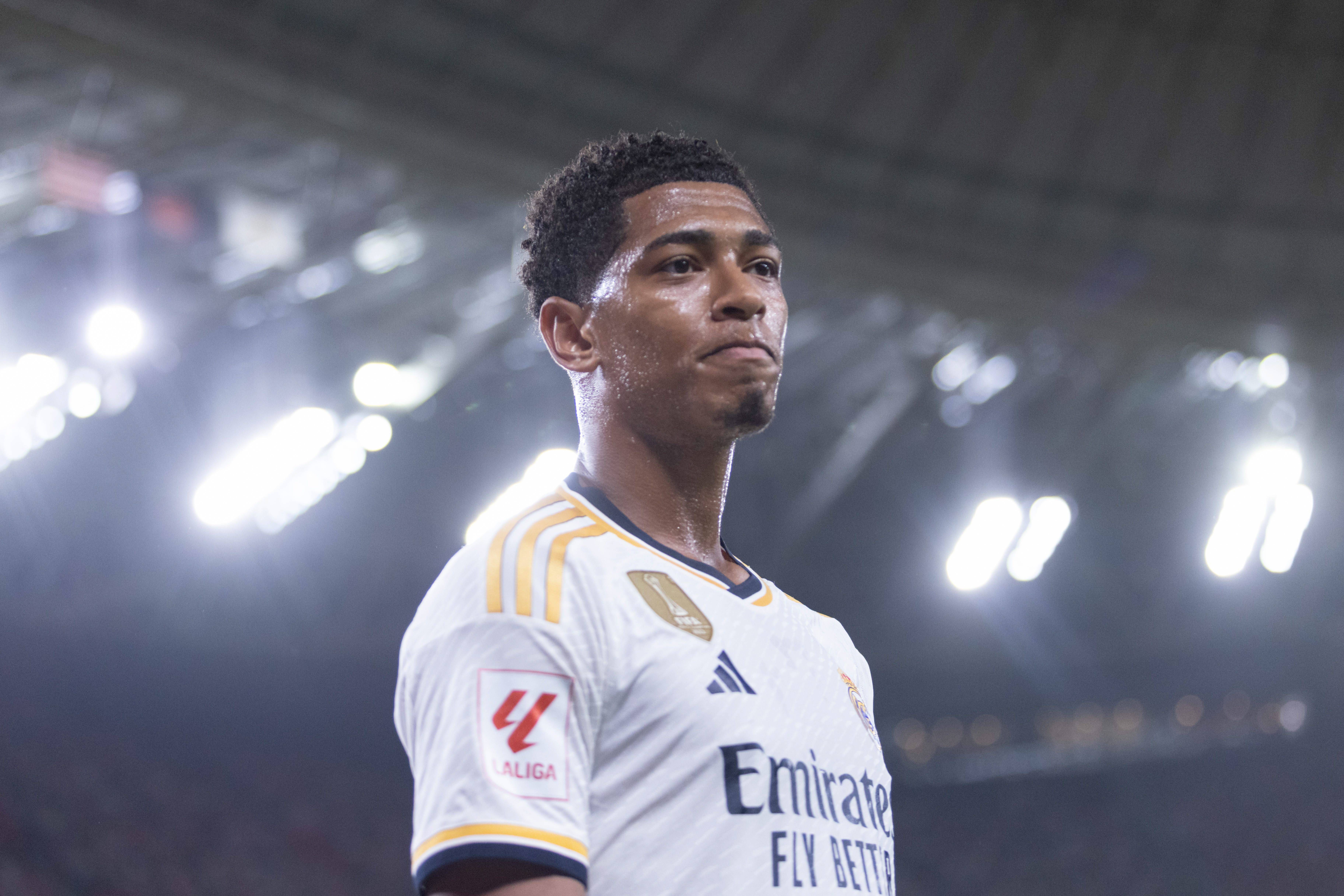  Jude Bellingham, en el Athletic-Real Madrid.