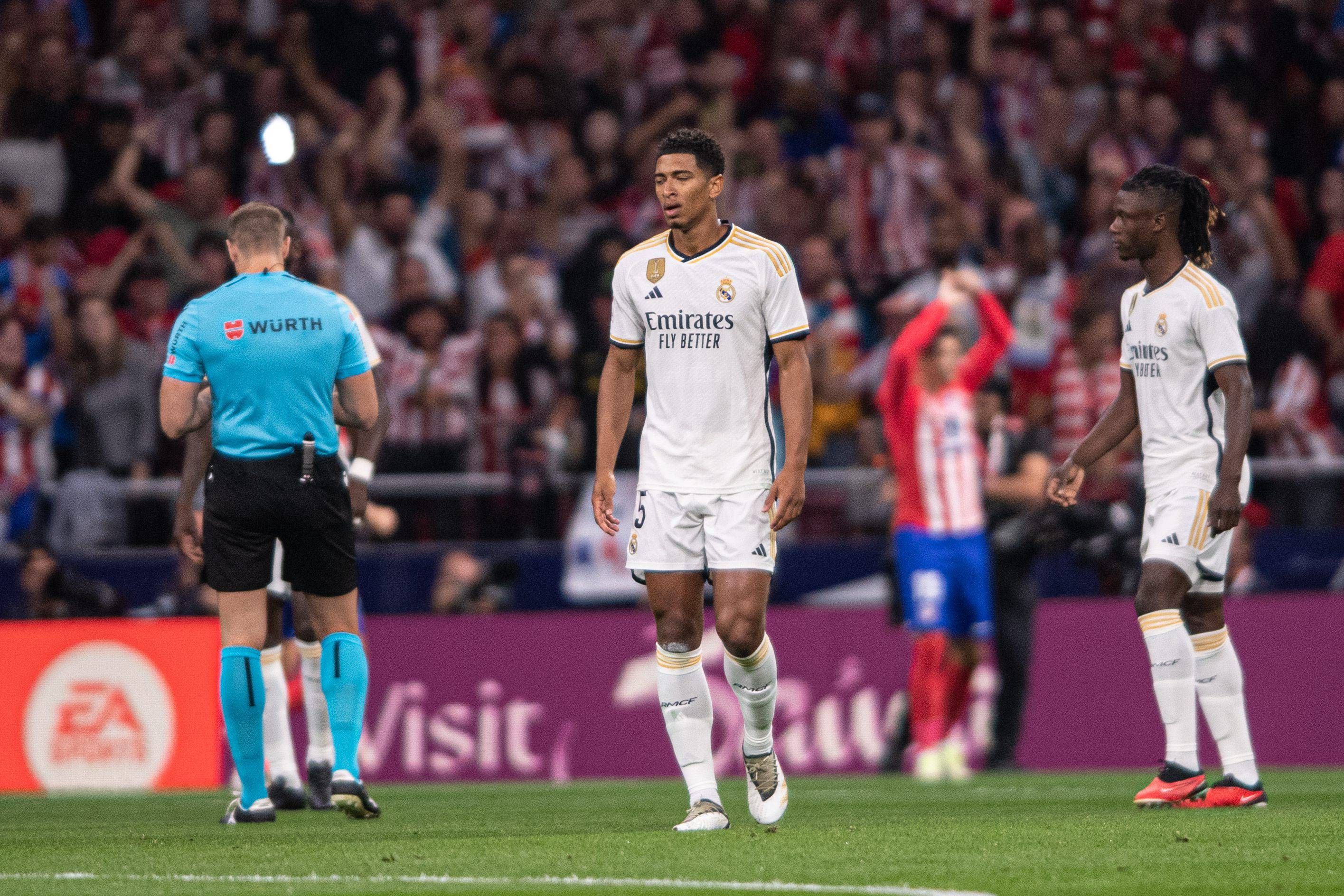  Jude Bellingham, en el Atlético-Real Madrid.