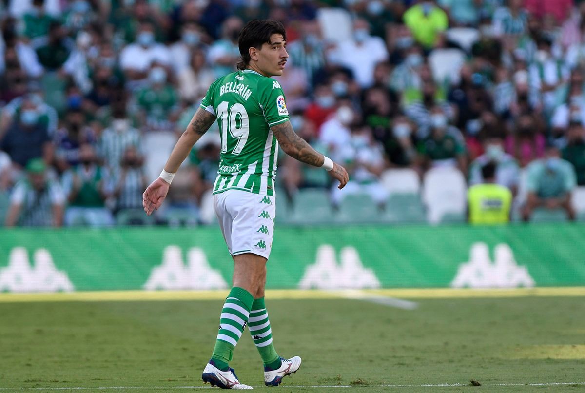  Héctor Bellerín, con el Real Betis.