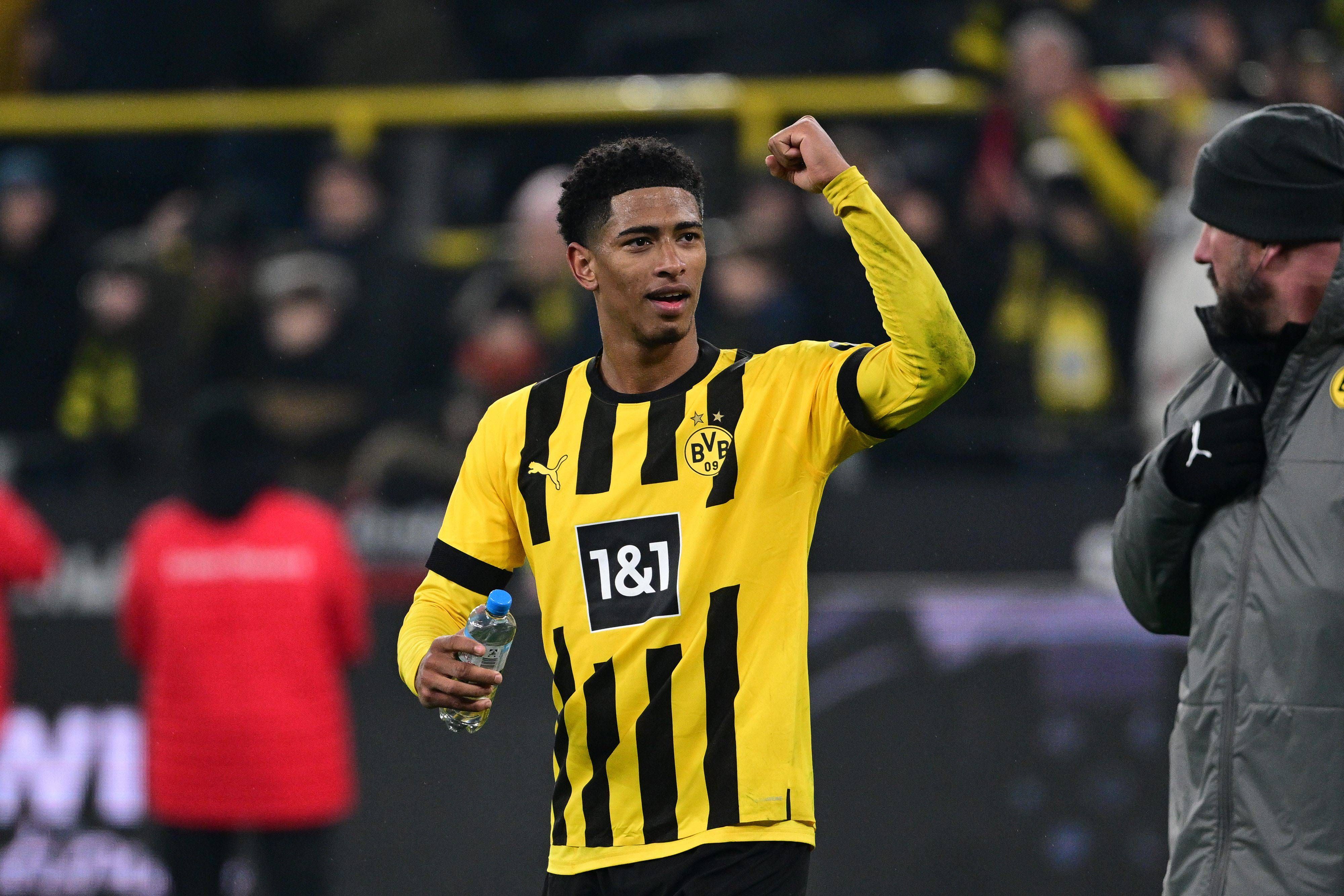  Jude Bellingham, con el Borussia Dortmund.