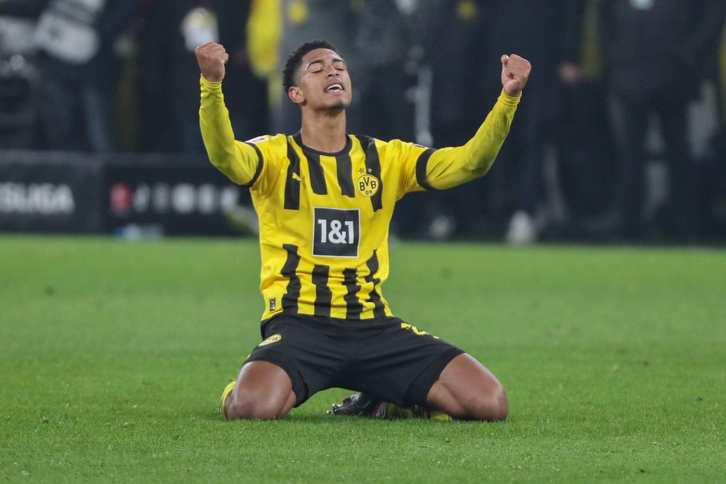  Jude Bellingham, con el Borussia Dortmund.