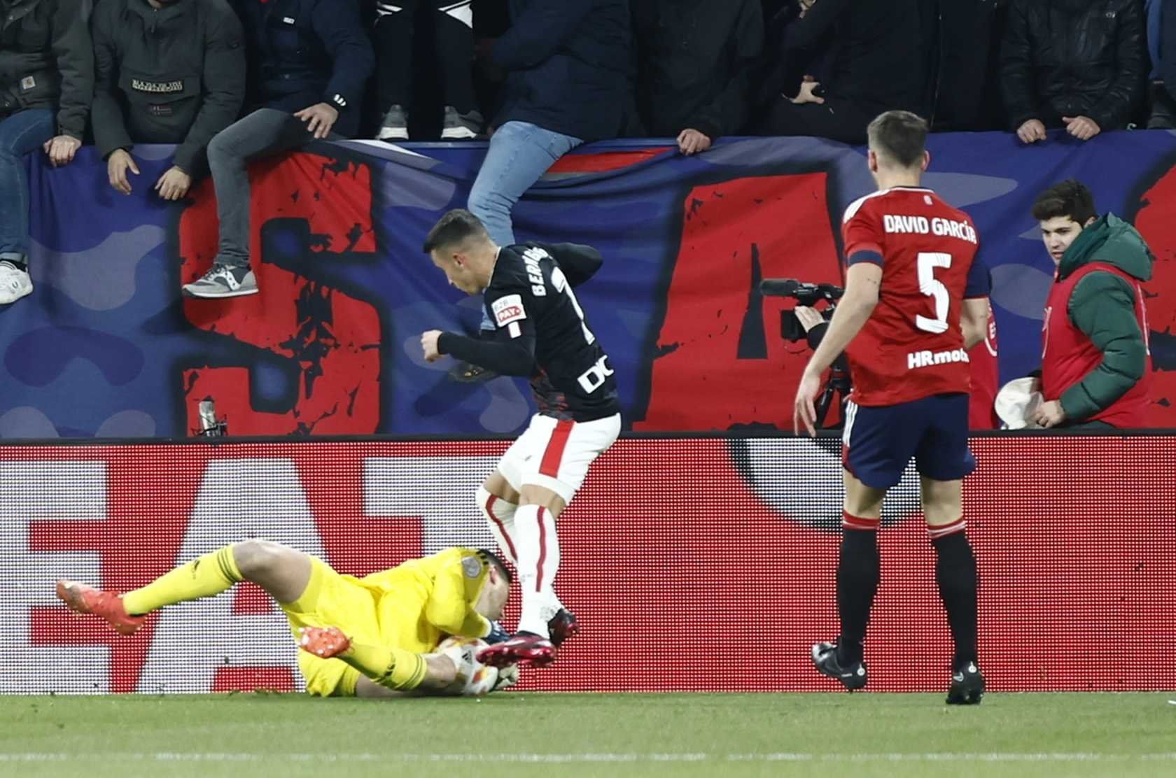  Berenguer ante Osasuna en Copa.